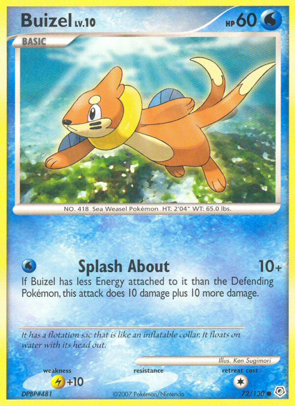 Buizel (Countdown Calendar Promo)