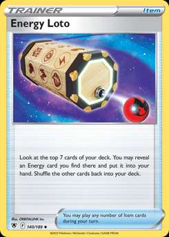 Energy Loto (Reverse Holofoil)