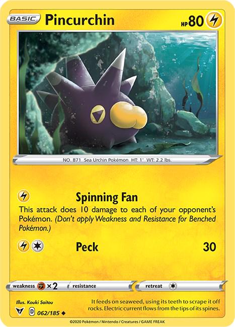 Pincurchin (Reverse Holofoil)