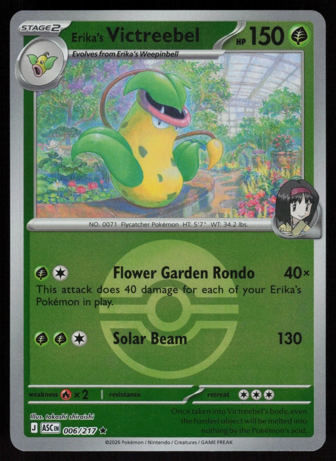 Erika's Victreebel
