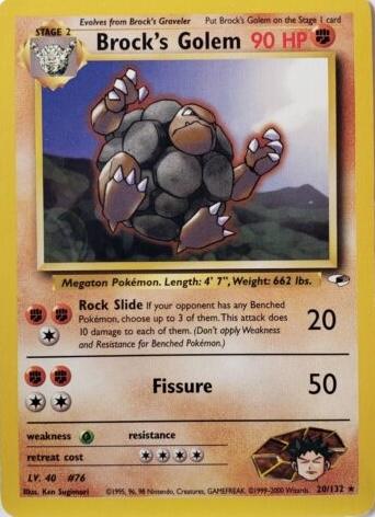 Brock's Golem (1st Edition)