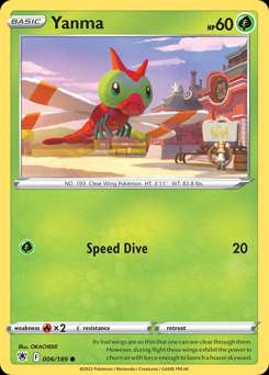 Yanma (Reverse Holofoil)