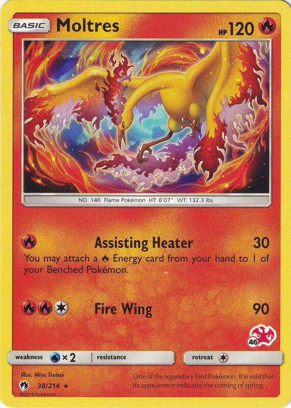 Moltres (#46 Charizard Stamped)