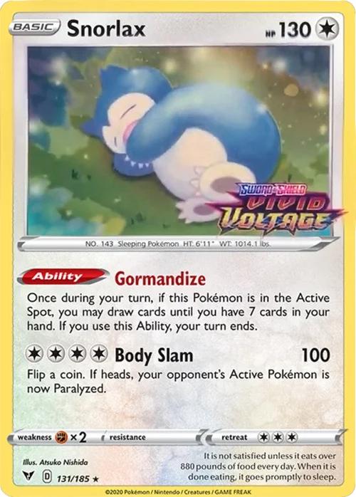 Snorlax (Stamped)