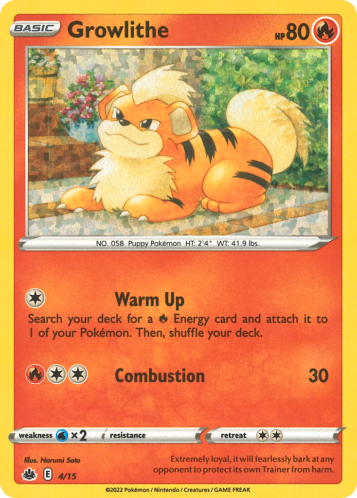 Growlithe (Holofoil)