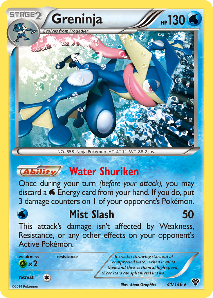 Greninja (Reverse Holofoil)