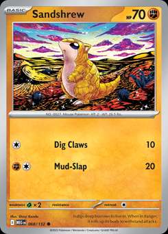 Sandshrew (Reverse Holofoil)