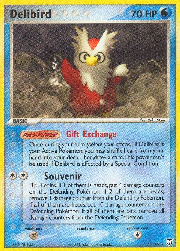 Delibird (Reverse Holofoil)
