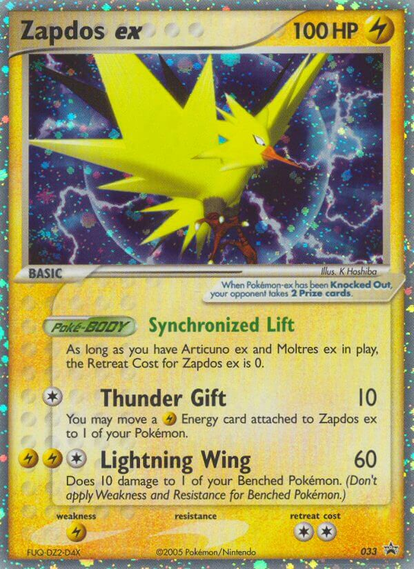 Zapdos ex (Holofoil)