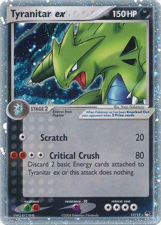Tyranitar ex (Non-Holo)