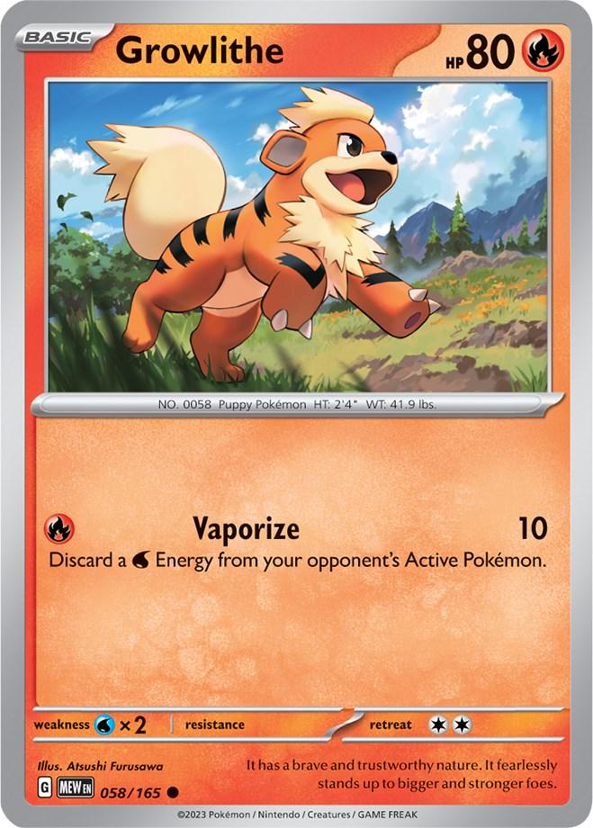 Growlithe (Reverse Holofoil)