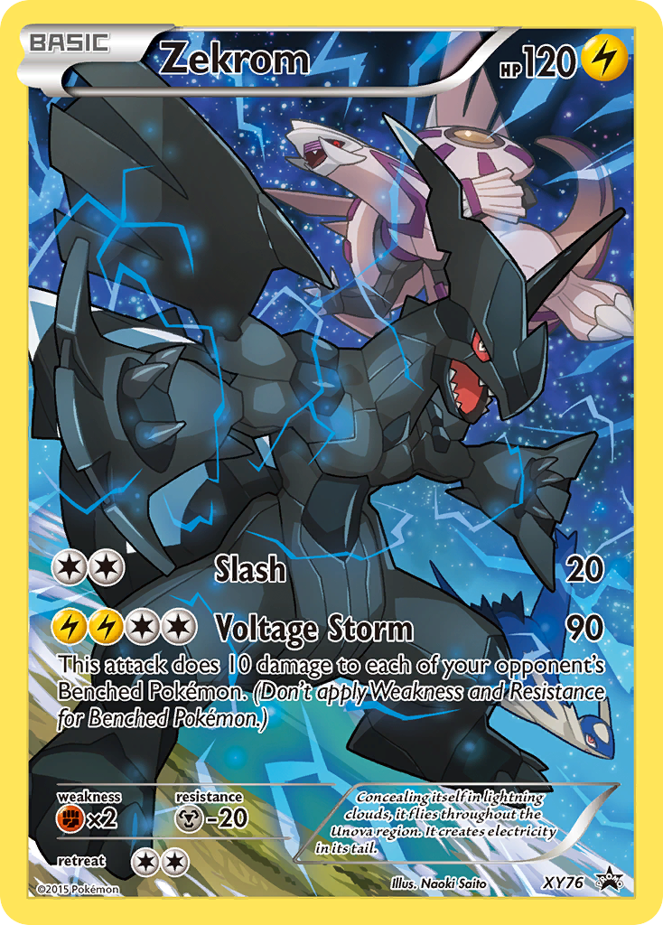 Zekrom (Full Art Promo) (Holofoil)