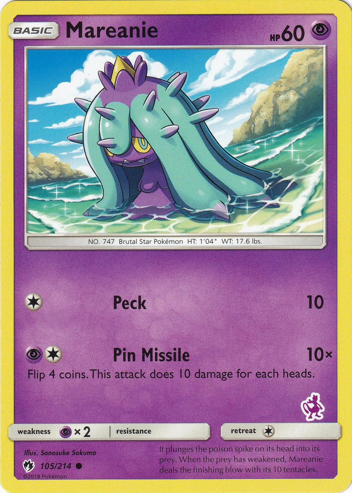 Mareanie (Mewtwo Stamped)