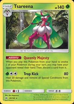 Tsareena (3rd Place League)