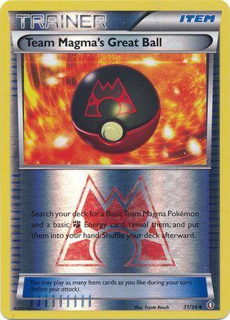 Team Magma's Great Ball (Reverse Holofoil)