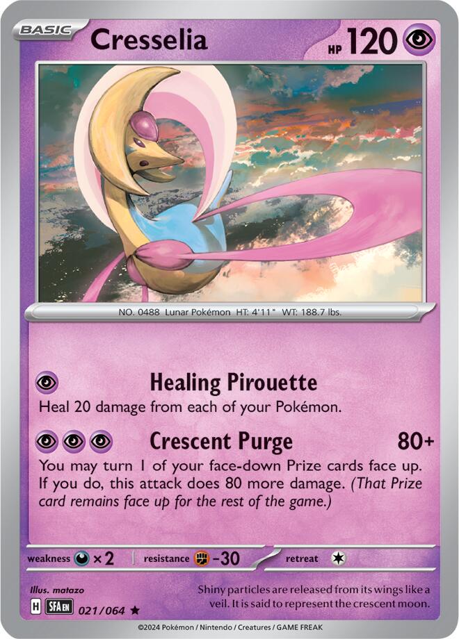 Cresselia (Reverse Holofoil)