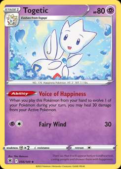 Togetic (Reverse Holofoil)