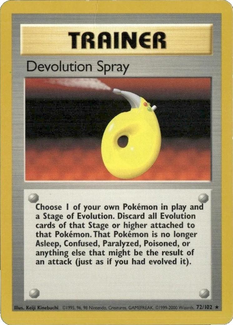 Devolution Spray