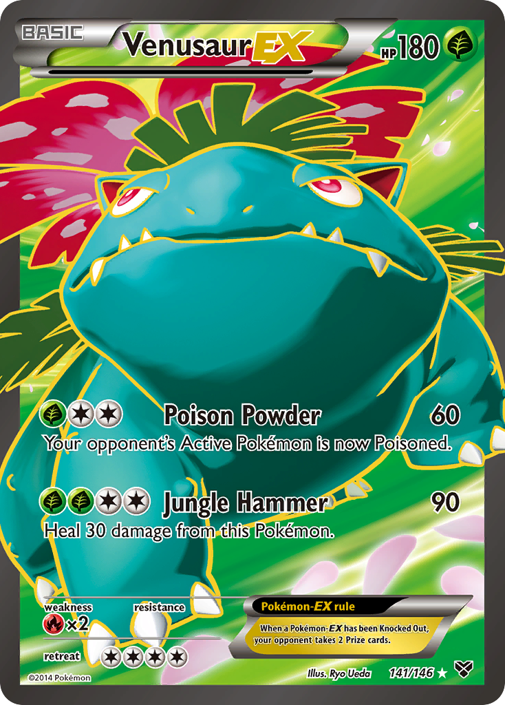 Venusaur EX (Full Art) (Holofoil)