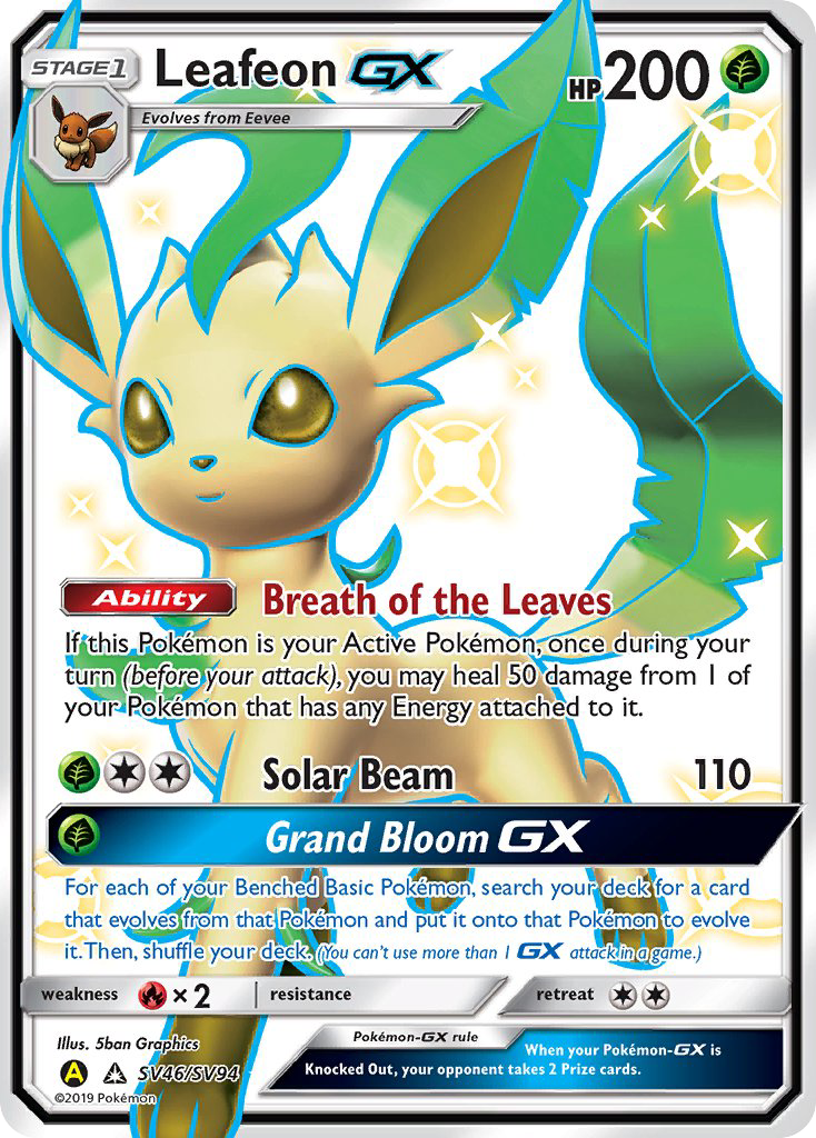 Leafeon GX (Holofoil)