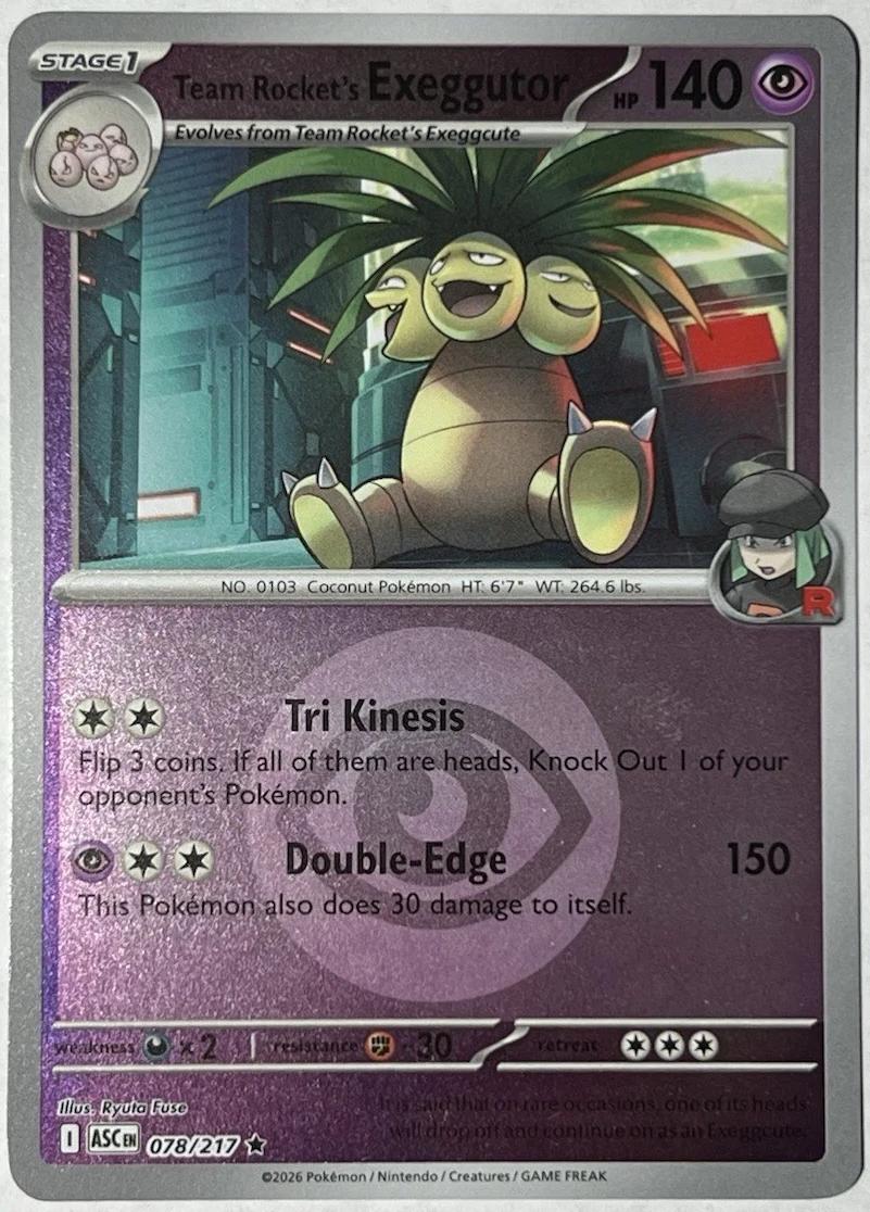 Team Rocket's exeggutor