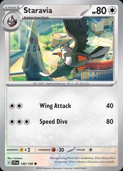 Staravia (Reverse Holofoil)