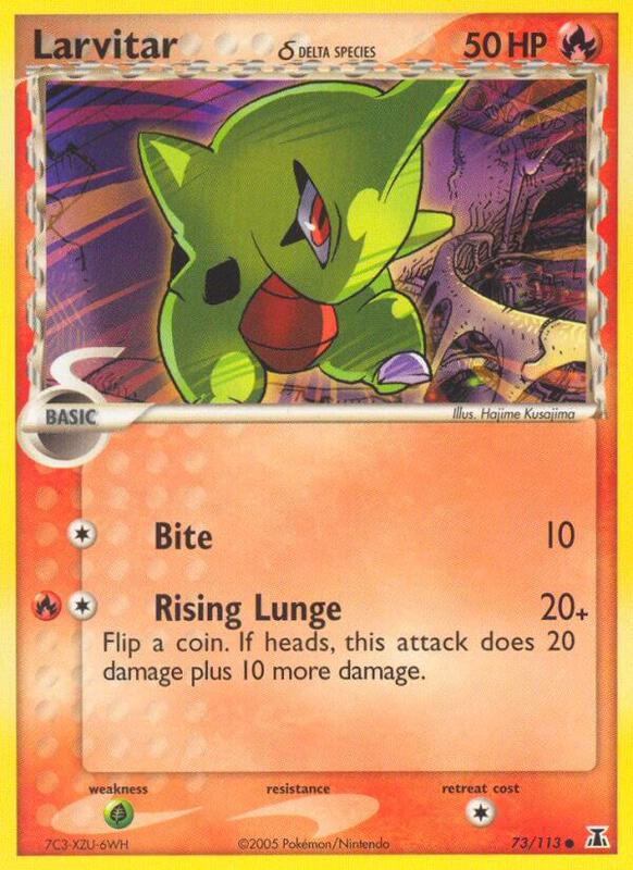 Larvitar (Delta Species)