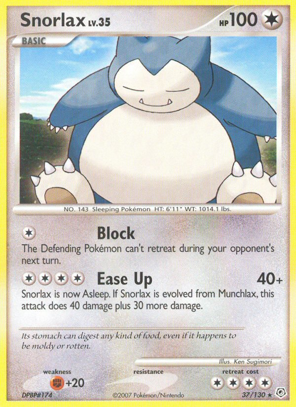 Snorlax (Reverse Holofoil)