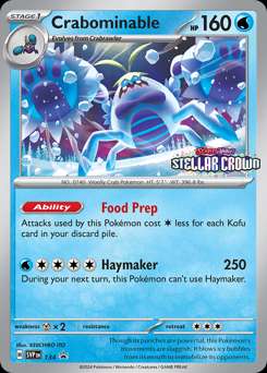 Crabominable (Holofoil)