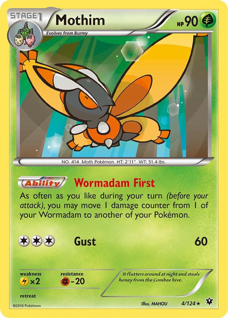 Mothim (Reverse Holofoil)