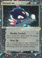 Sneasel ex (Holofoil)