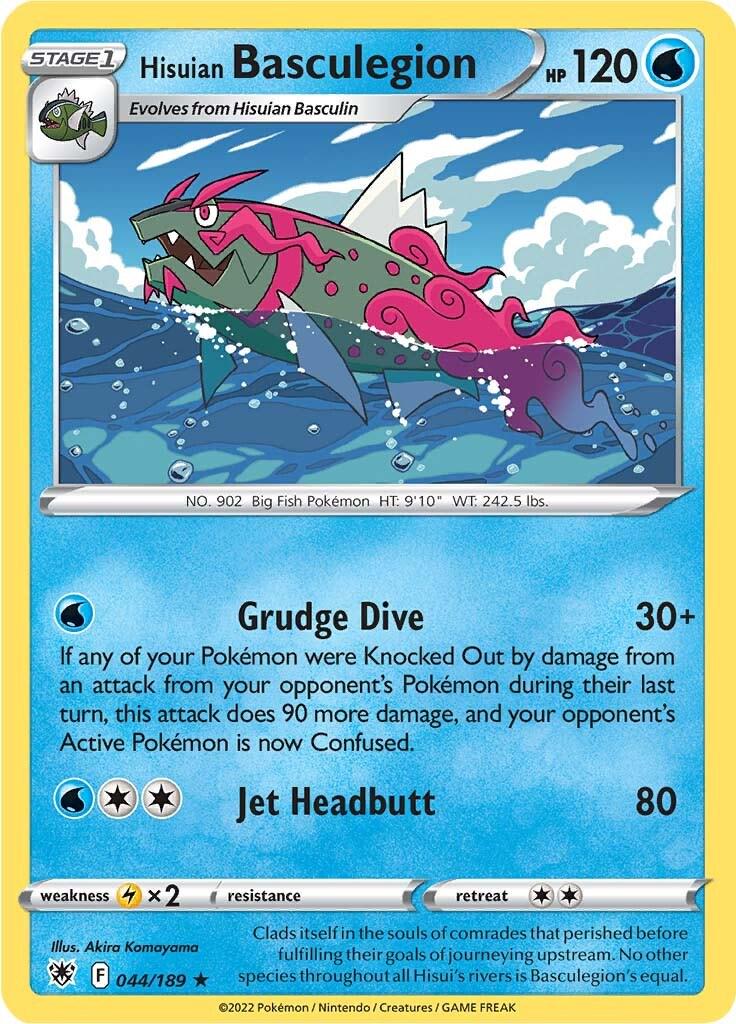 Hisuian Basculegion (Reverse Holofoil)