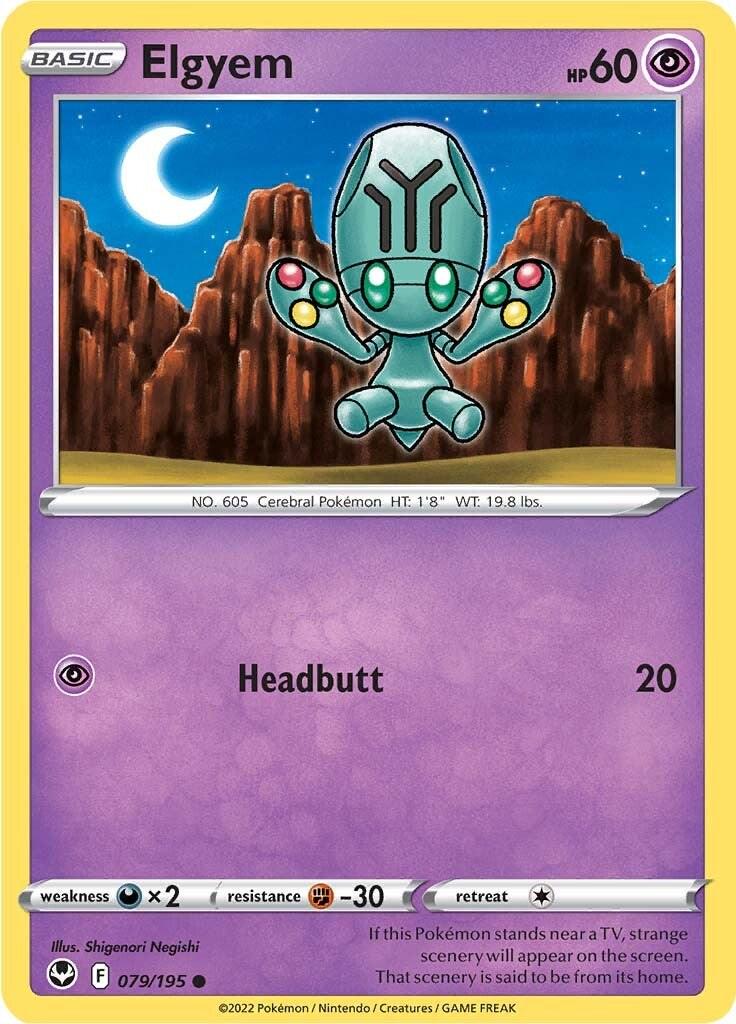 Elgyem (Reverse Holofoil)