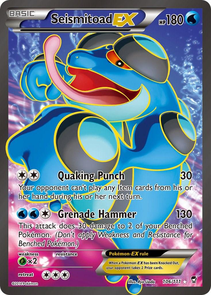Seismitoad EX (Full Art)