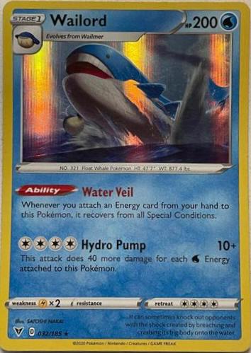 Wailord (Reverse Holofoil)