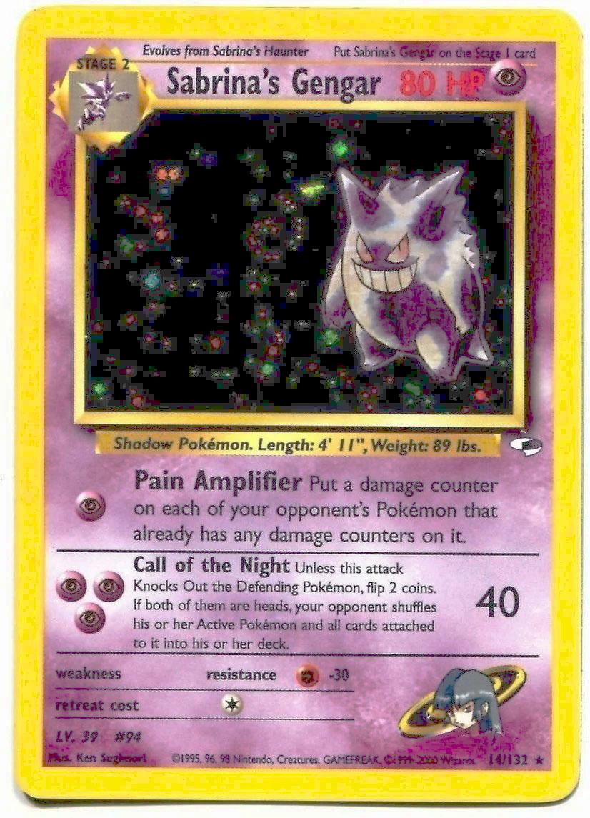 Sabrina's Gengar (1st Edition)