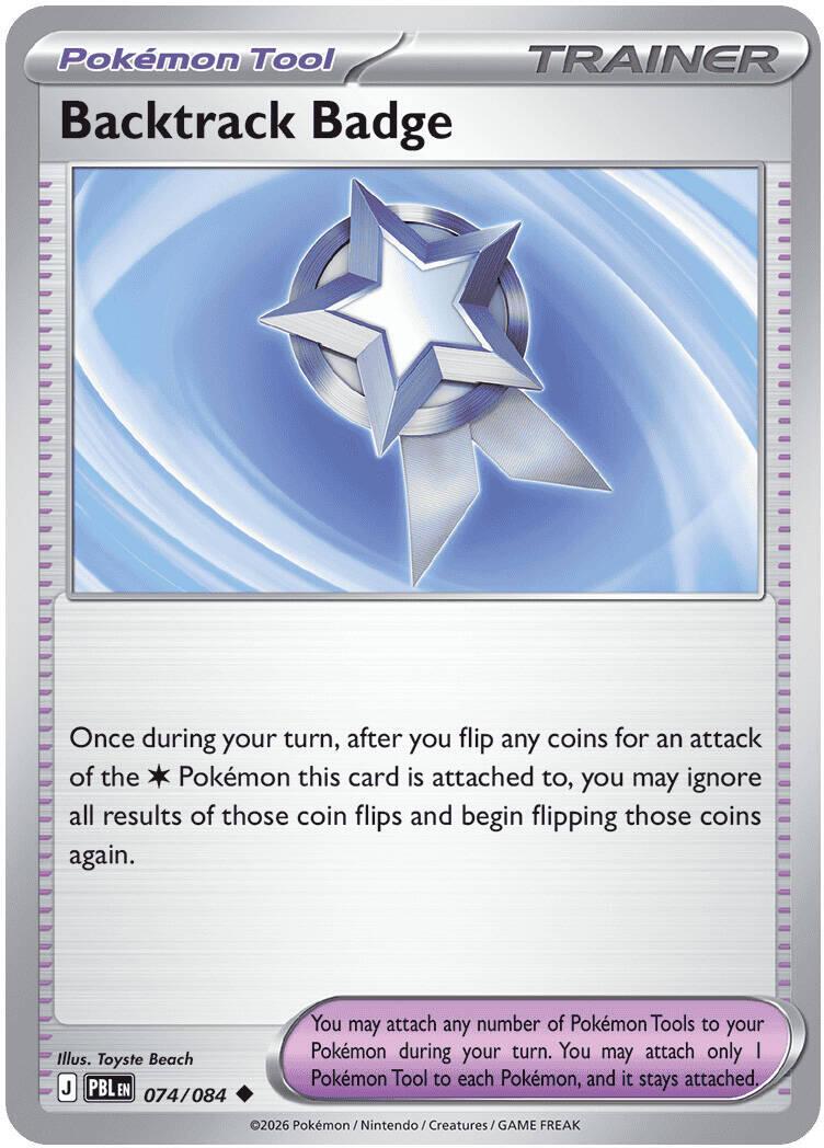 Backtrack Badge (Reverse Holofoil)