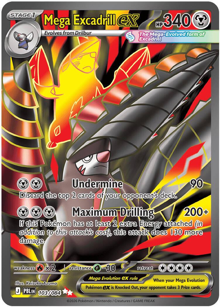 Mega Excadrill ex #103