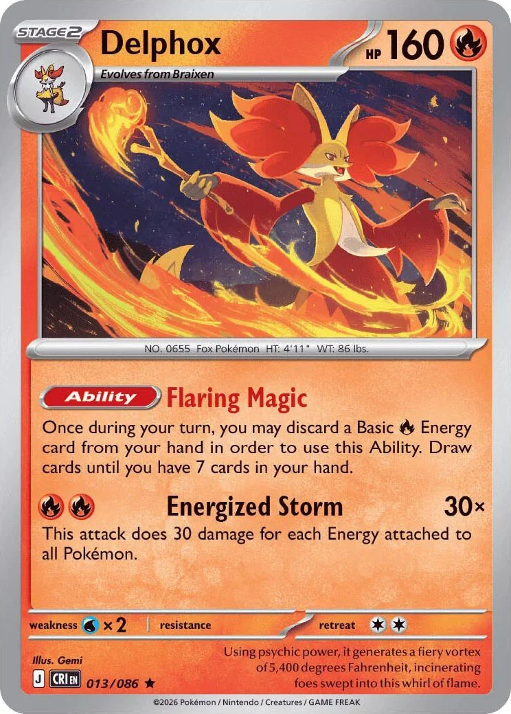 Delphox (Stamped)