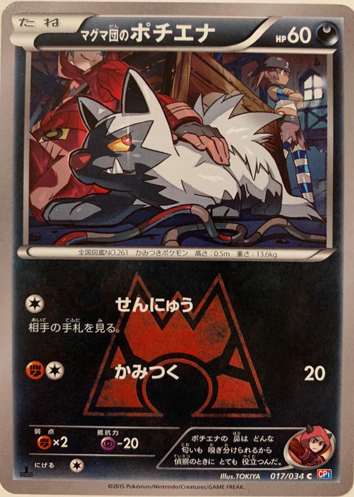 Team Magma's Poochyena