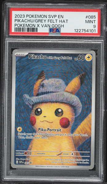 Pikachu with Grey Felt Hat