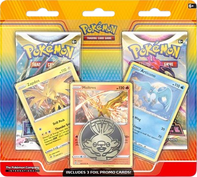 Enhanced 2-Pack Blister Pack [Articuno, Zapdos, & Moltres] (Sealed)